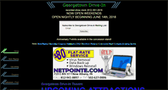 Desktop Screenshot of georgetowndrivein.com